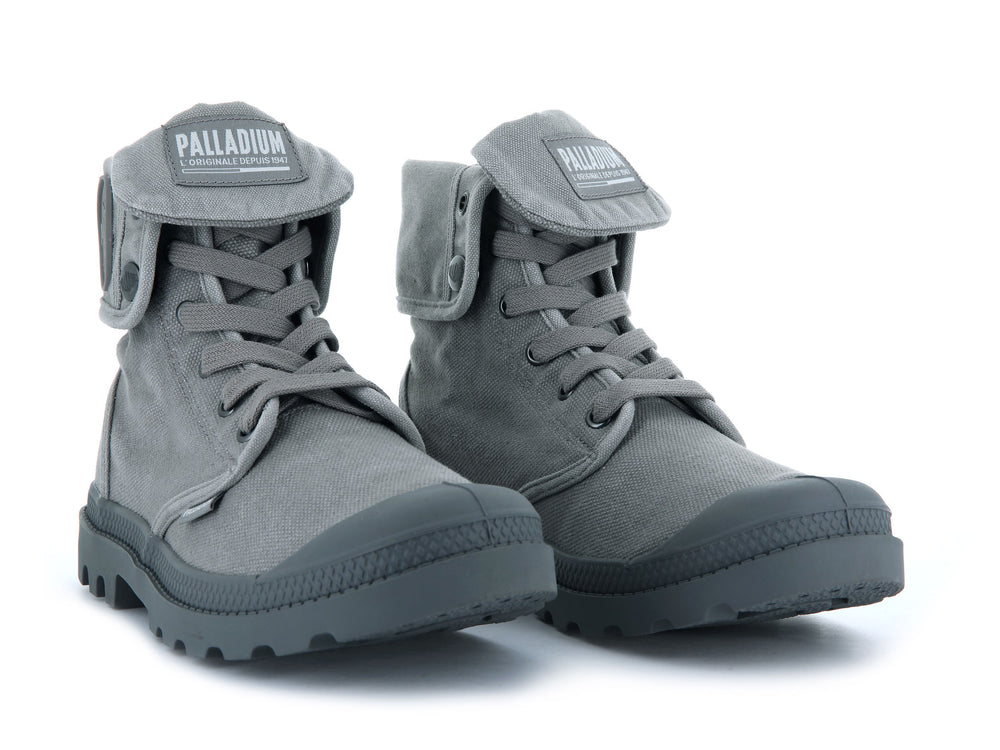 Botas Palladium BAGGY Hombre Titanium | Costa Rica-72504